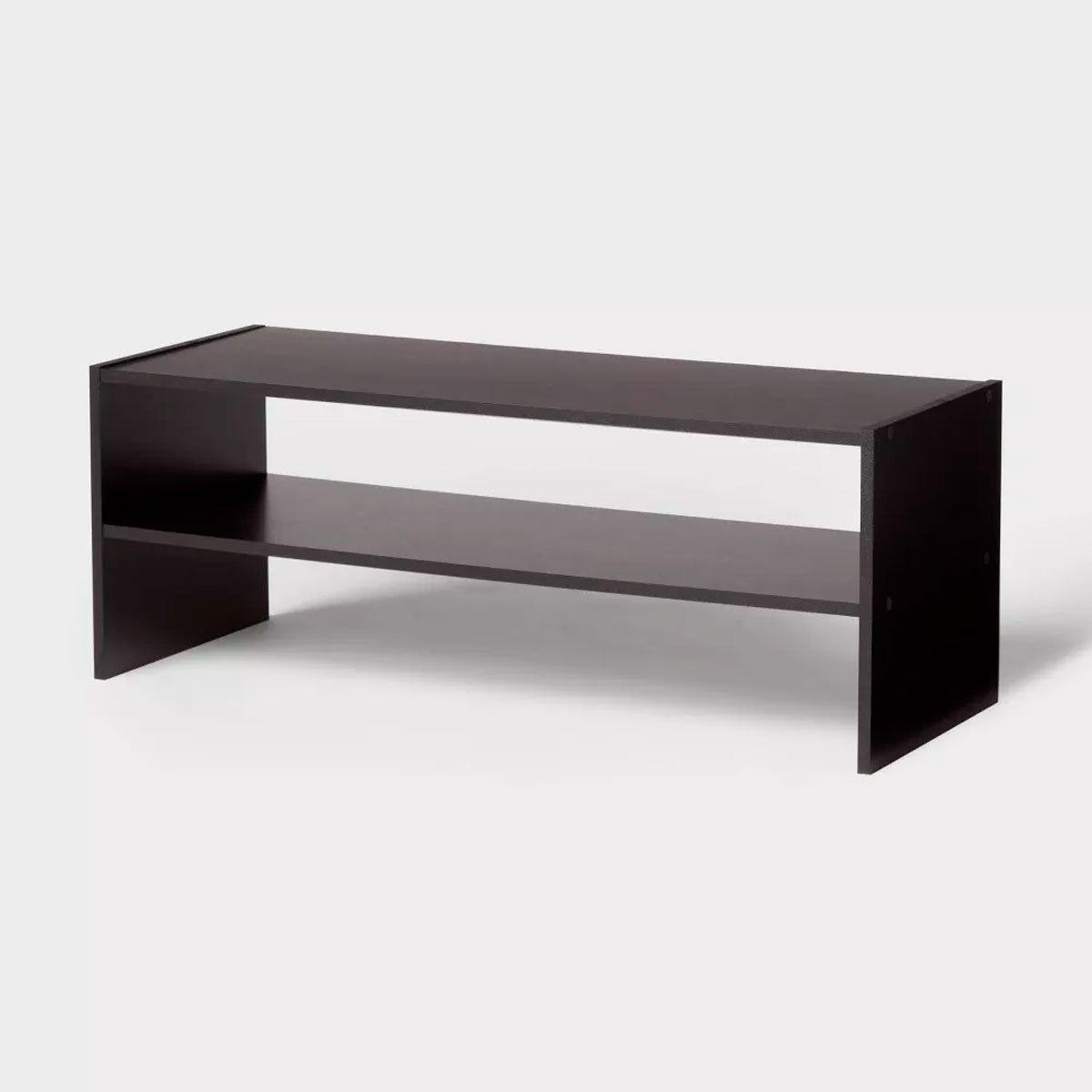 Estante Apilable para Zapatos, Color Negro, Brightroom