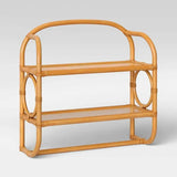 Estante de Pared para Baño de Ratán, Threshold