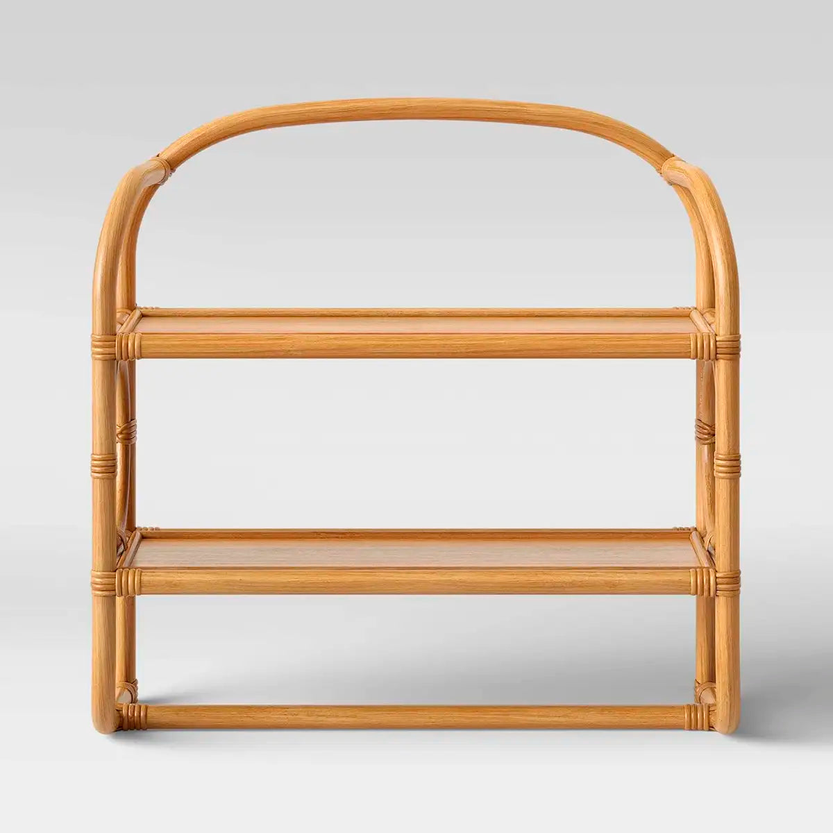 Estante de Pared para Baño de Ratán, Threshold