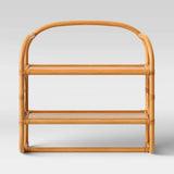 Estante de Pared para Baño de Ratán, Threshold