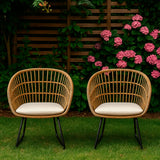 Set de Sillas de Comedor para Patio, 2 pzas, Threshold