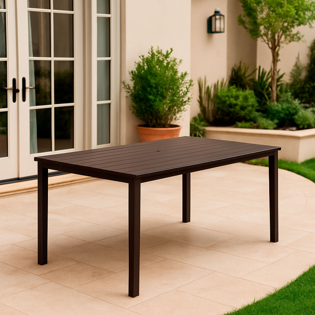 Mesa de Comedor Rectangular para Patio, Threshold