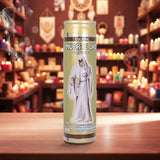 Veladora, Santa Muerte Dorada, 20 cm