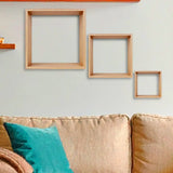 Set Repisas Cuadradas, 3 pzas