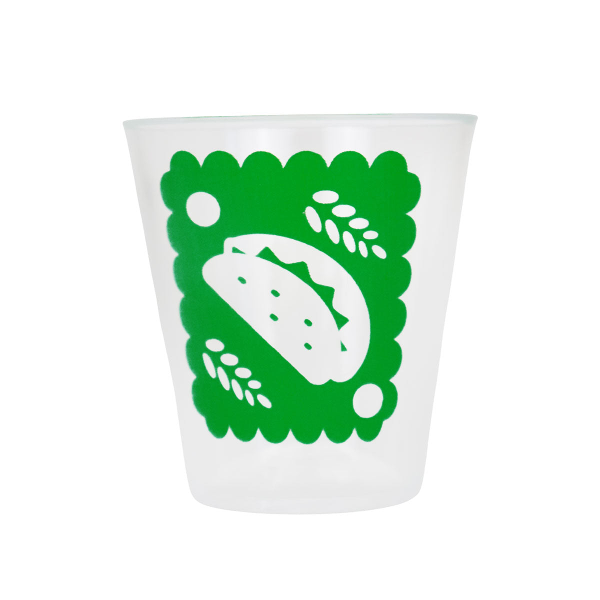 Vasos para Shots, Diseño Papel Picado, 4 pzas
