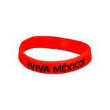Pulseras de Silicona con Diseño de Fiestas Patrias, 4 pzas