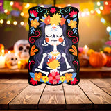 Catrina, Decoración de Papel, Día de Muertos