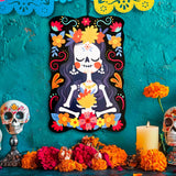 Catrina, Decoración de Papel, Día de Muertos