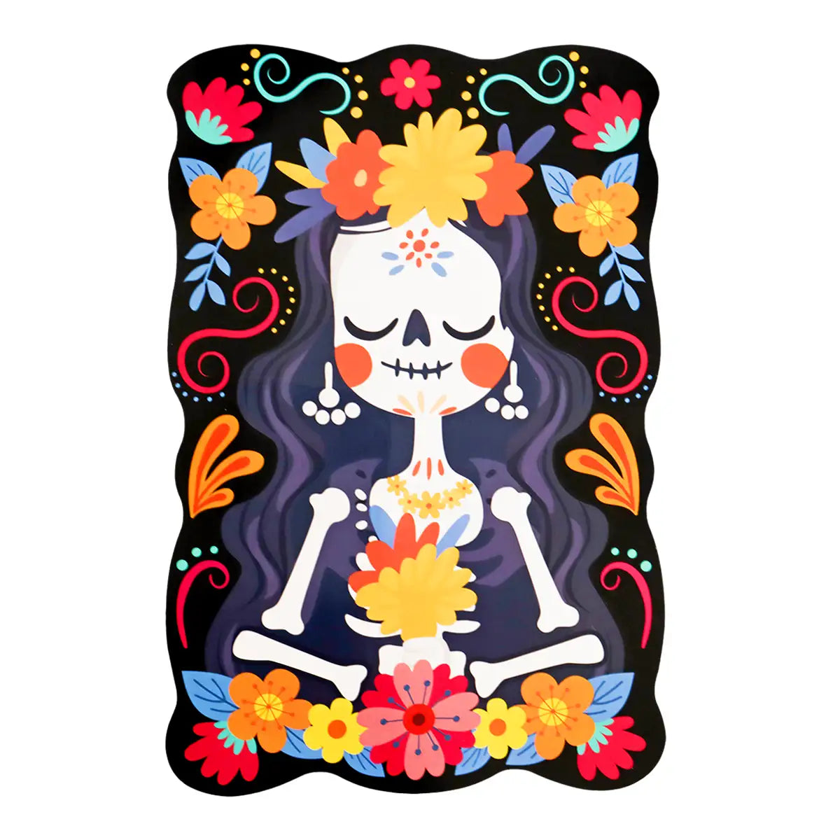 Catrina, Decoración de Papel, Día de Muertos
