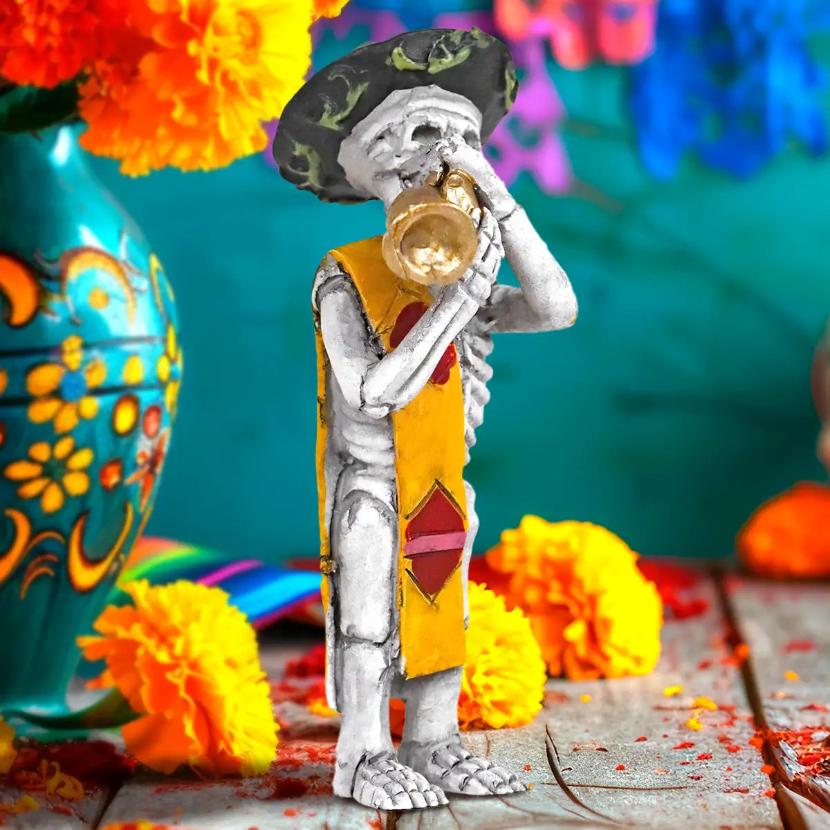 Esqueleto de Pirata, Figura de Cerámica