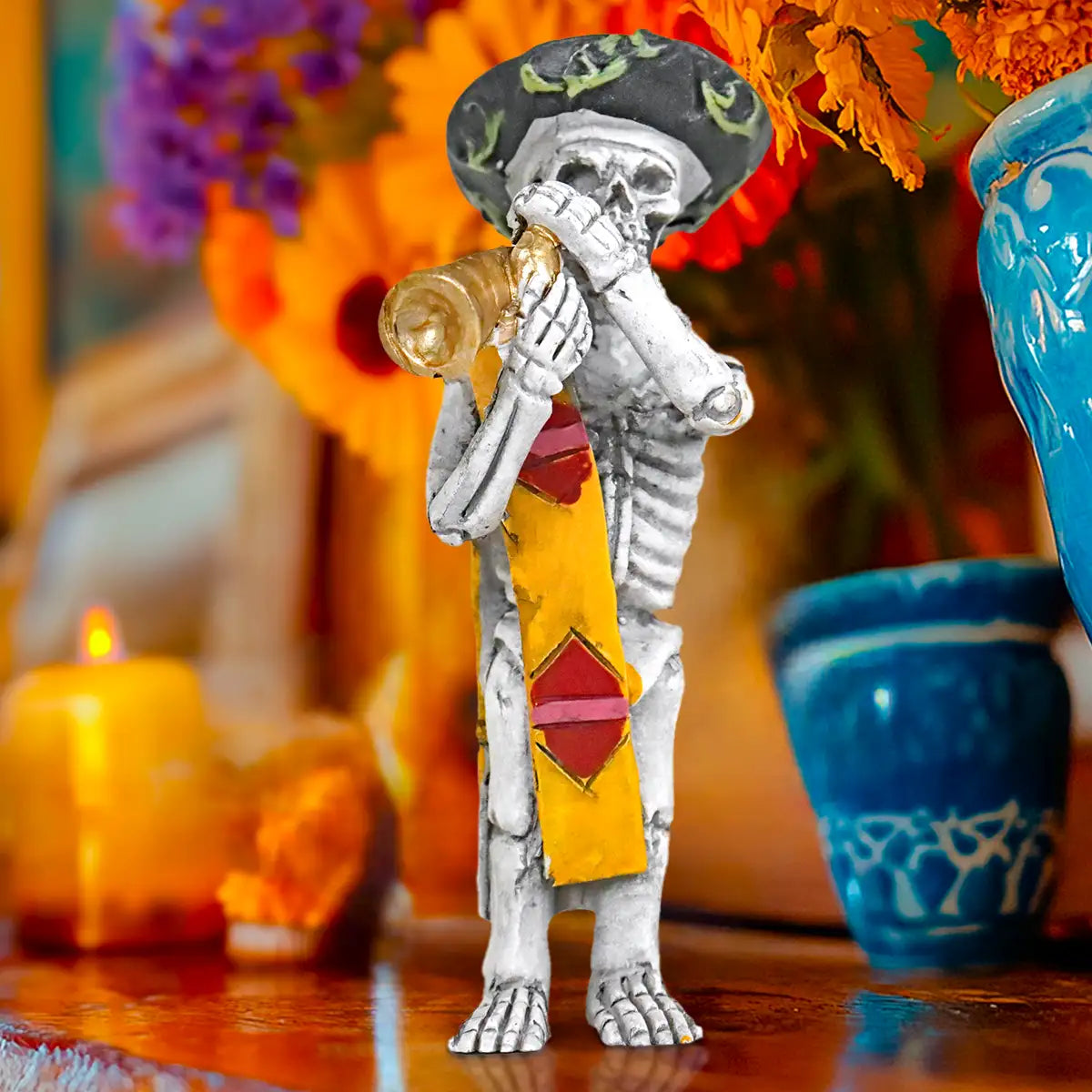 Esqueleto de Pirata, Figura de Cerámica