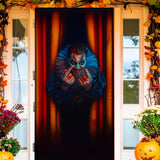 Payaso, Póster, Decoración de Puerta, Halloween