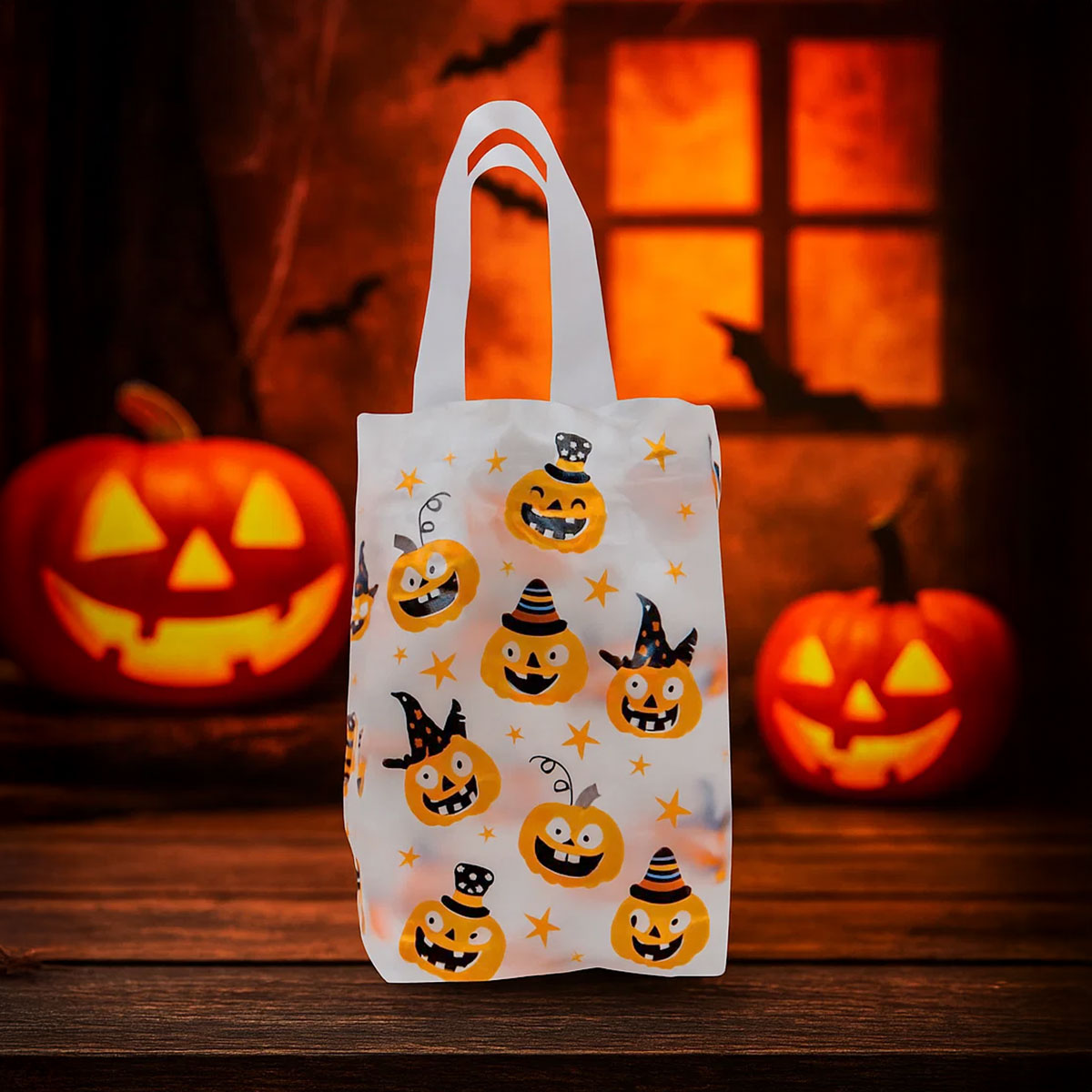 Calabaza, Bolsas de Dulces, 4 pzas