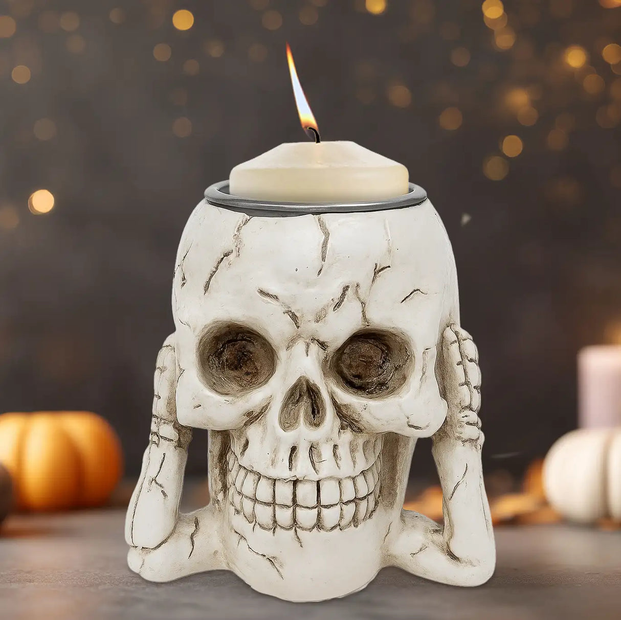 Portavela, Calavera