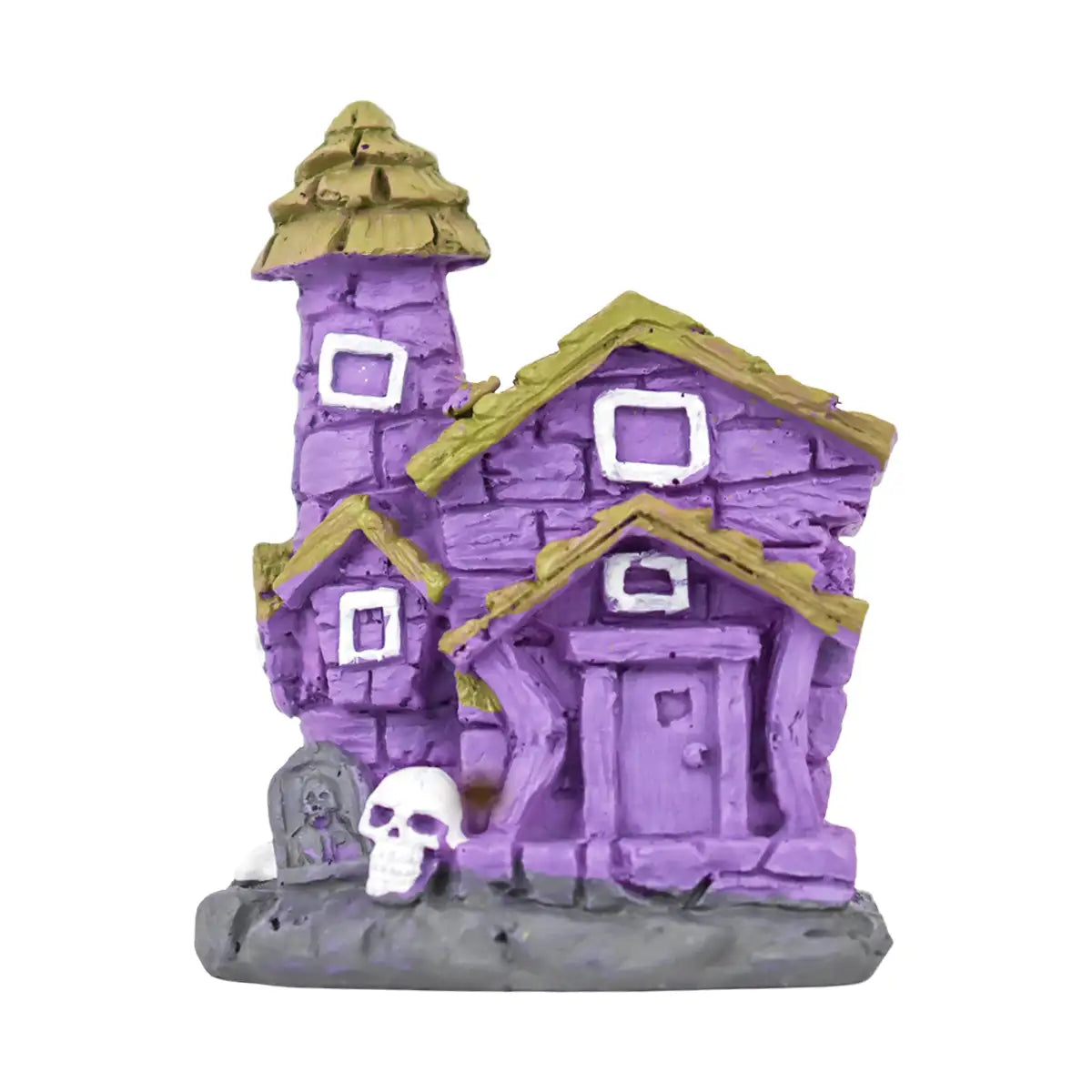 Casa Embrujada, Figura Decorativa, Color Morado
