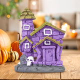 Casa Embrujada, Figura Decorativa, Color Morado