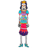 Catrina, Decoración Colgante de Papel
