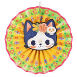 Gato, Decoración Colgante de Papel, Día de Muertos