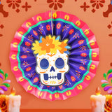Catrín, Decoración Colgante de Papel, Día de Muertos