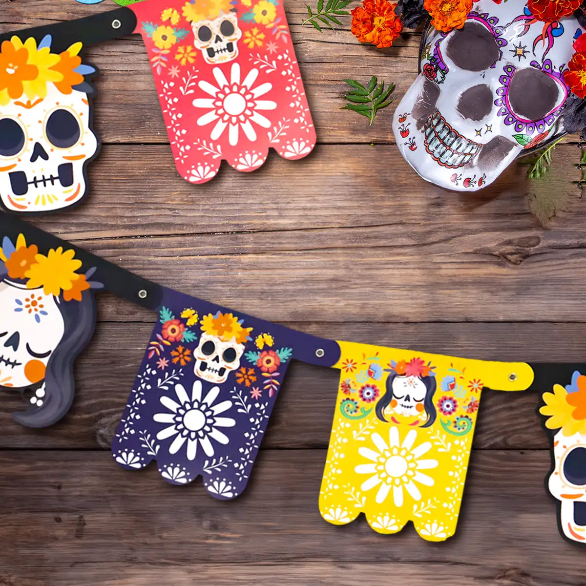 Catrinas, Banner, Diseño de Día de Muertos