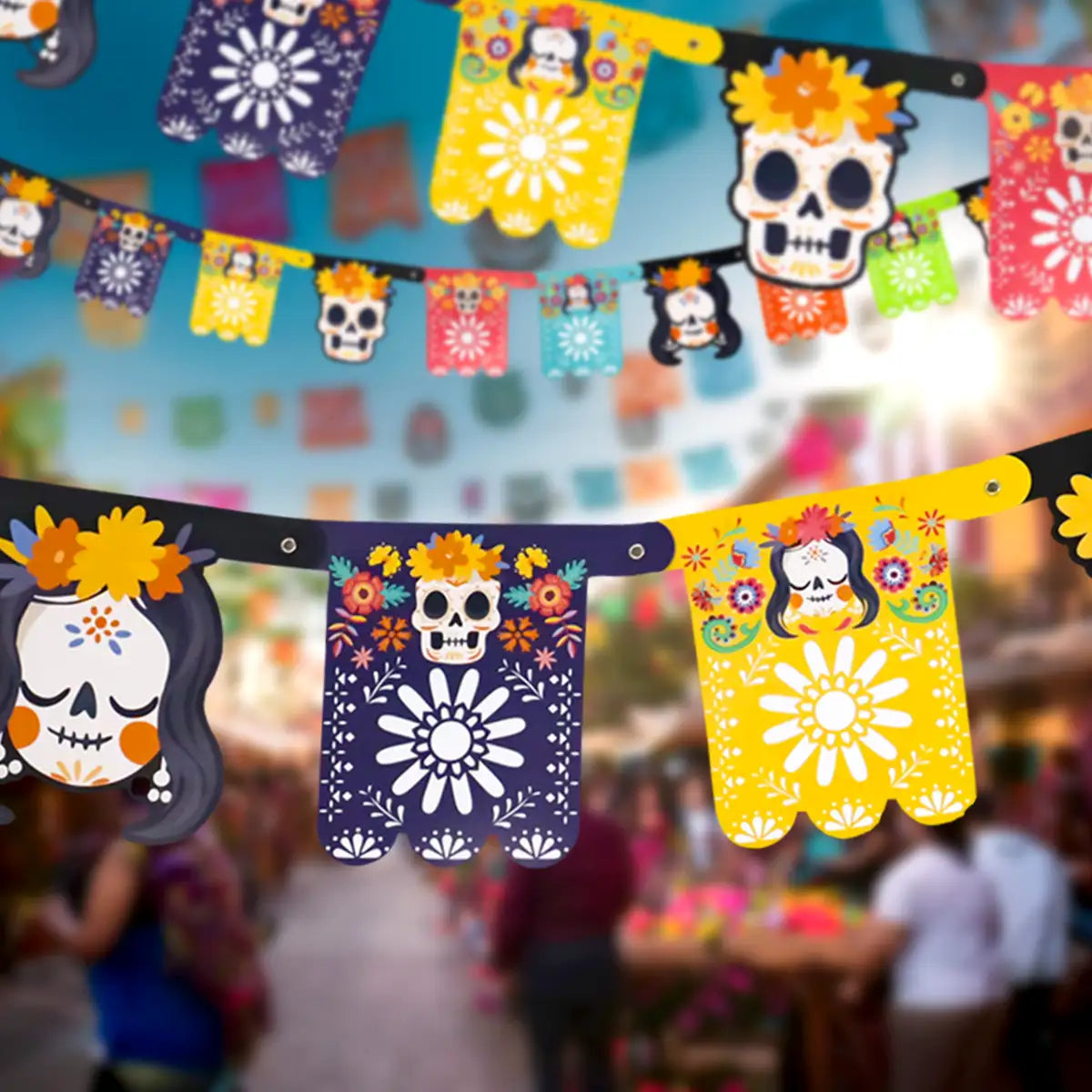 Catrinas, Banner, Diseño de Día de Muertos