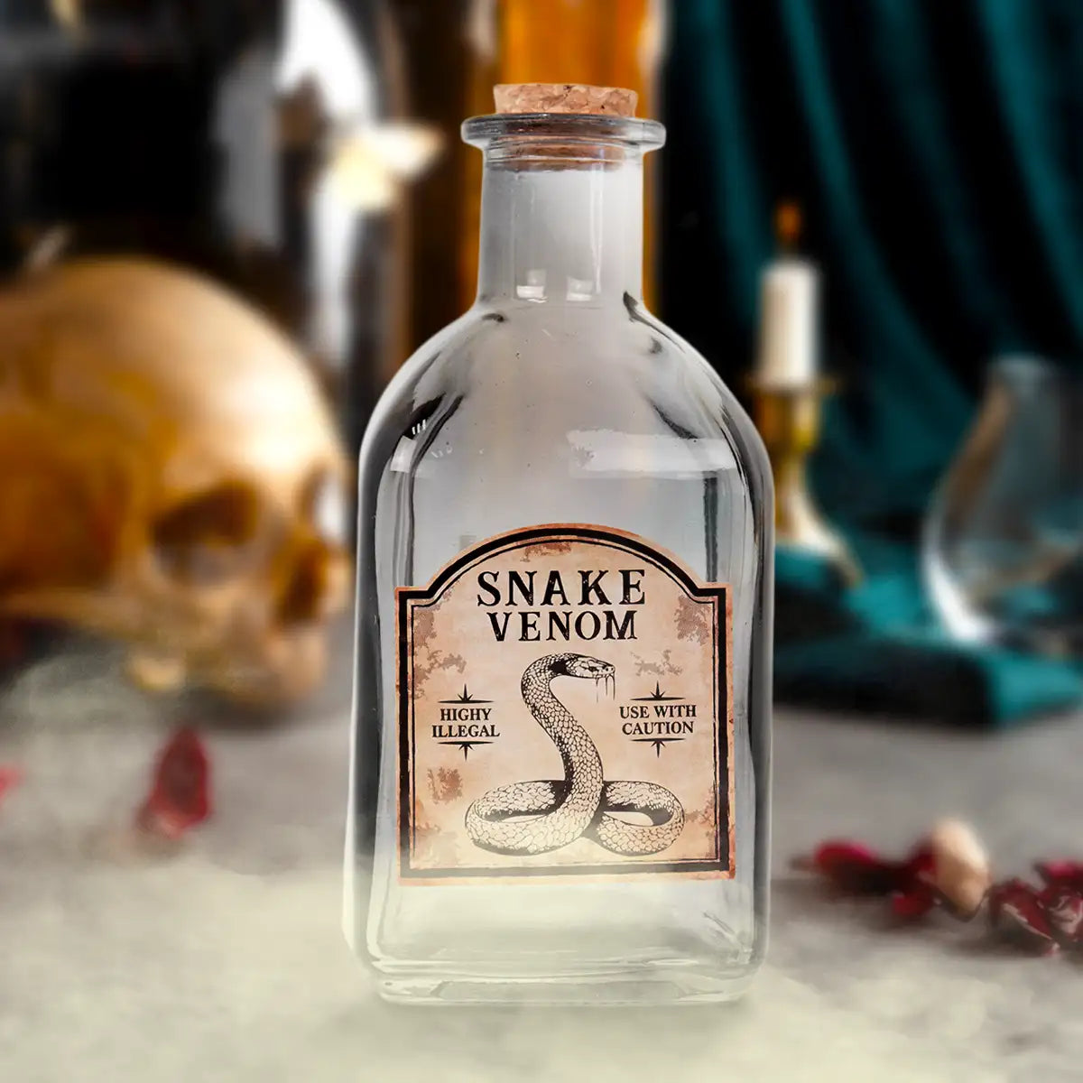 Snake Venom, Botella de Vidrio, Halloween
