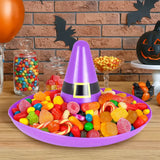 Botanero en Forma de Sombrero de Bruja, Halloween