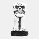 Calavera, Portavela, Color Blanco