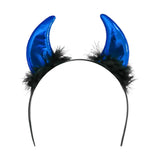 Cuernos de Diablo, Diadema, Color Azul