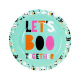 "Let's Boo Together", Platos de Papel, 8 pzas
