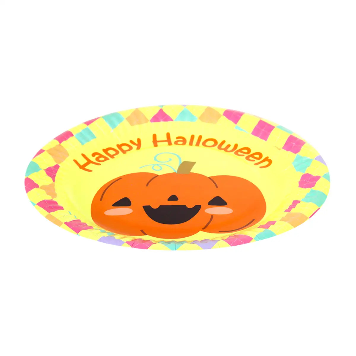 "Happy Halloween", Platos de Papel, 8 pzas