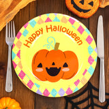 "Happy Halloween", Platos de Papel, 8 pzas