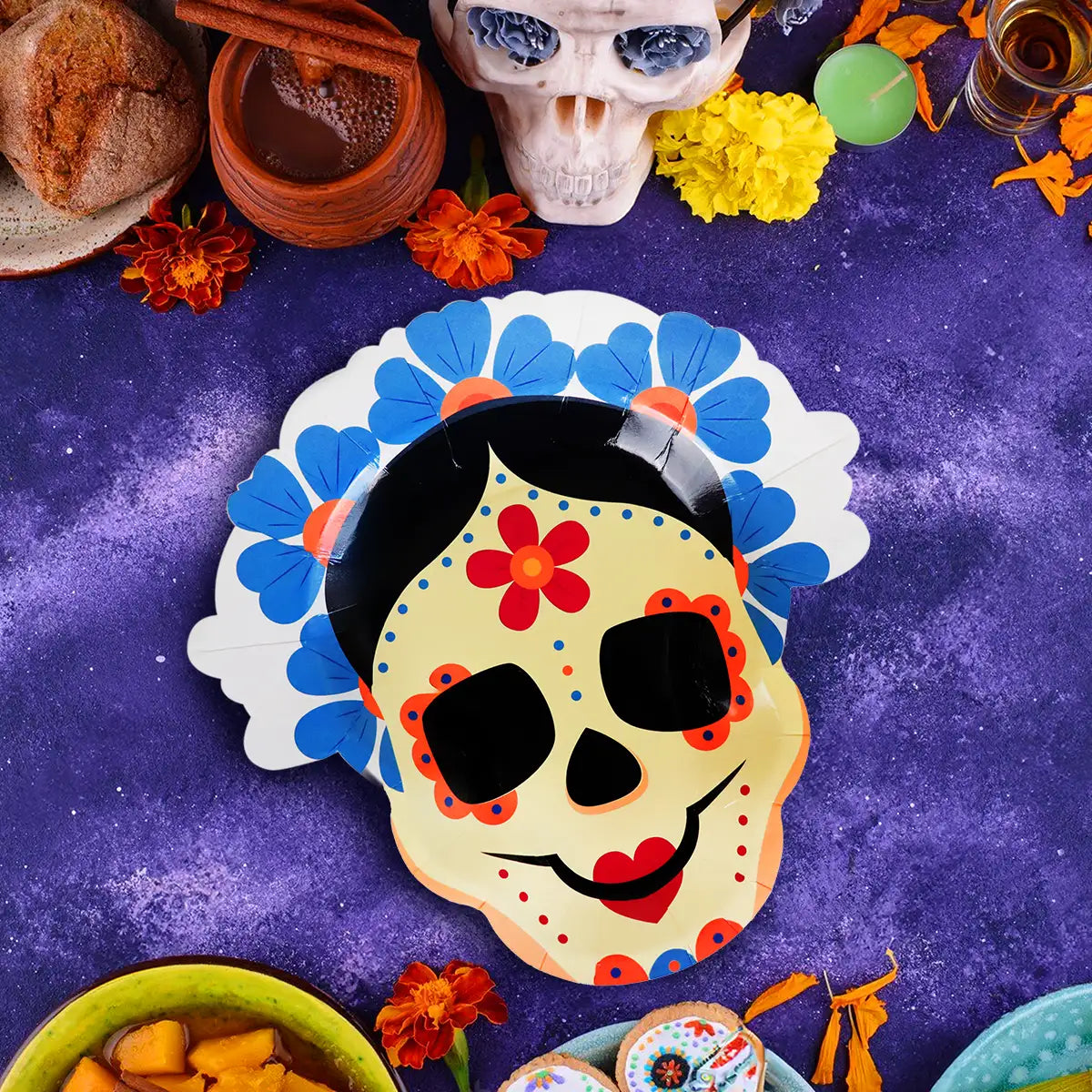 Catrina, Platos Desechables, 8 pzas