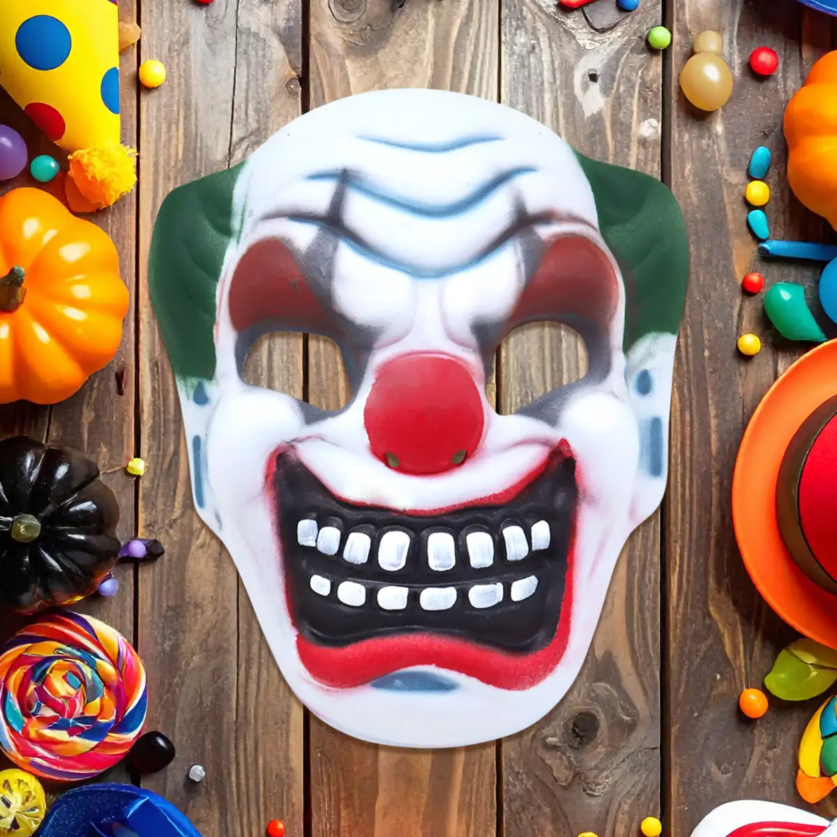 Máscara Payaso, Disfraz de Halloween