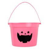 Cubeta de Plástico para Dulces, Color Rosa