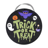 Trick or Treat, Letrero Colgante con Glitter, Halloween