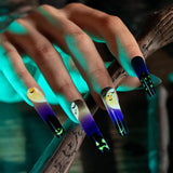 Set de Uñas Postizas, Halloween, Colores