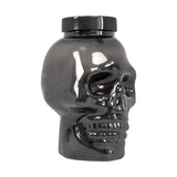 Calavera, Vaso de Plástico con Luz, Color Negro