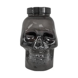 Calavera, Vaso de Plástico con Luz, Color Negro