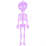 Esqueleto de Fieltro, Color Morado