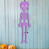 Esqueleto de Fieltro, Color Morado