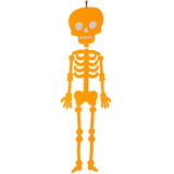 Esqueleto de Fieltro, Color Naranja
