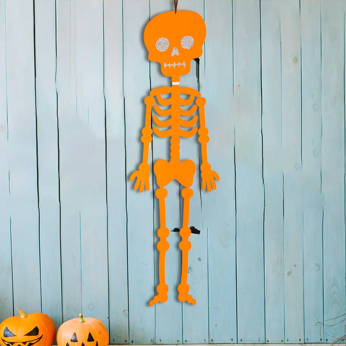 Esqueleto de Fieltro, Color Naranja