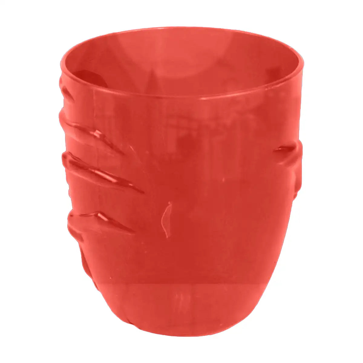 Mano Fantasmal, Vaso de Plástico, Color Rojo