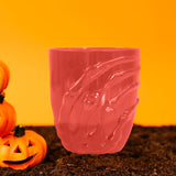 Mano Fantasmal, Vaso de Plástico, Color Rojo