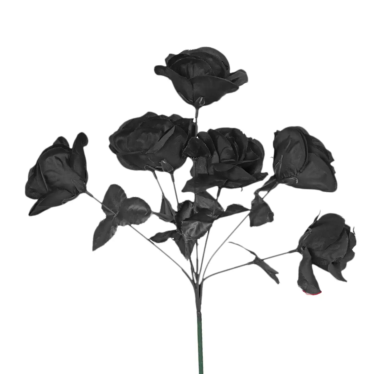 Rosas Artificiales, Color Negro, Halloween