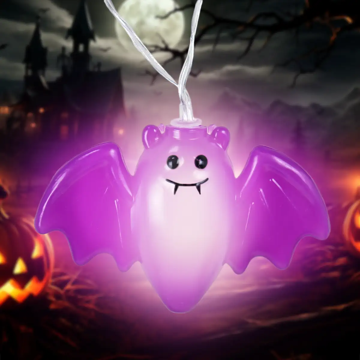 Murciélago, Luces LED, Halloween