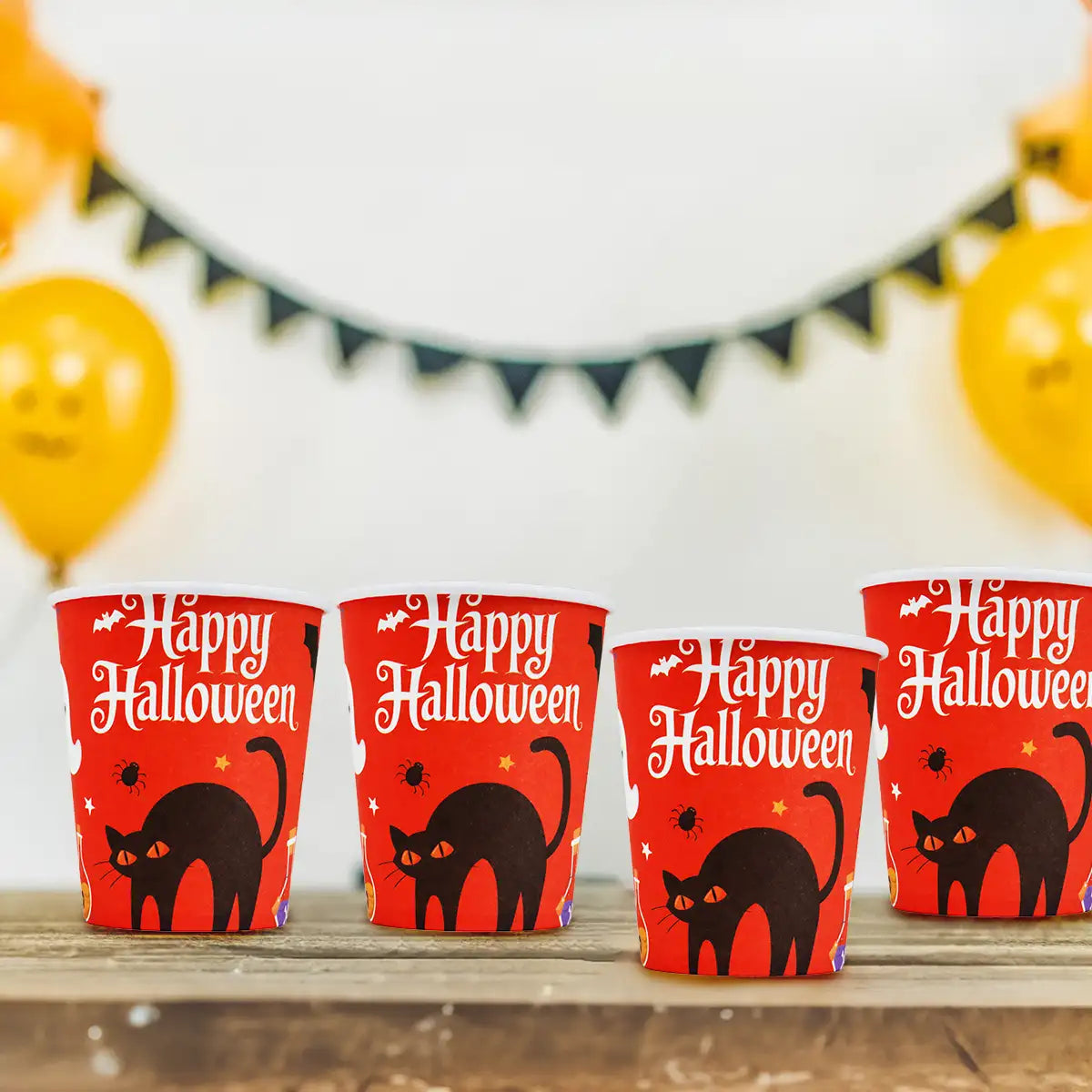 Happy Halloween, Vasos de Papel