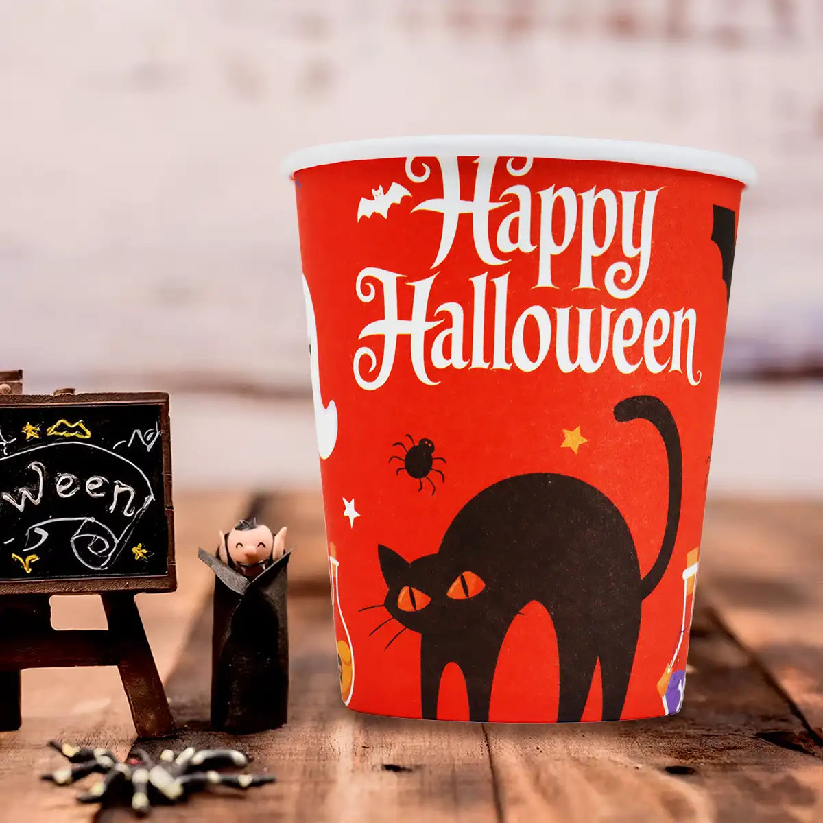 Happy Halloween, Vasos de Papel