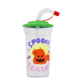 Vaso "Spooky Season" con Popote